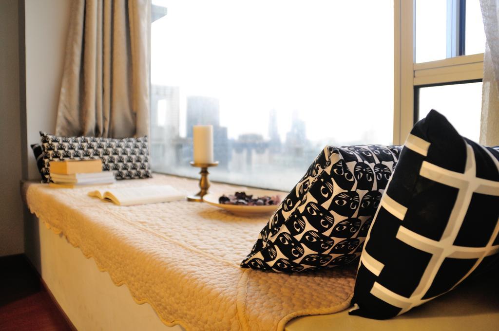 Shanghai Kingland Serviced Apartment Buitenkant foto