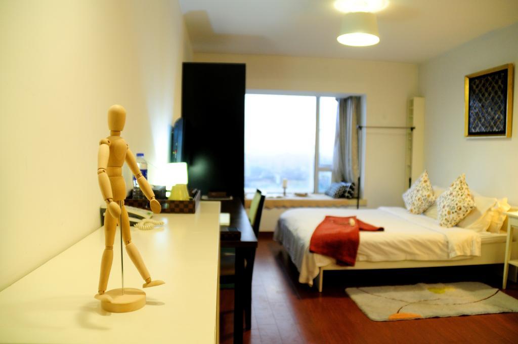 Shanghai Kingland Serviced Apartment Buitenkant foto