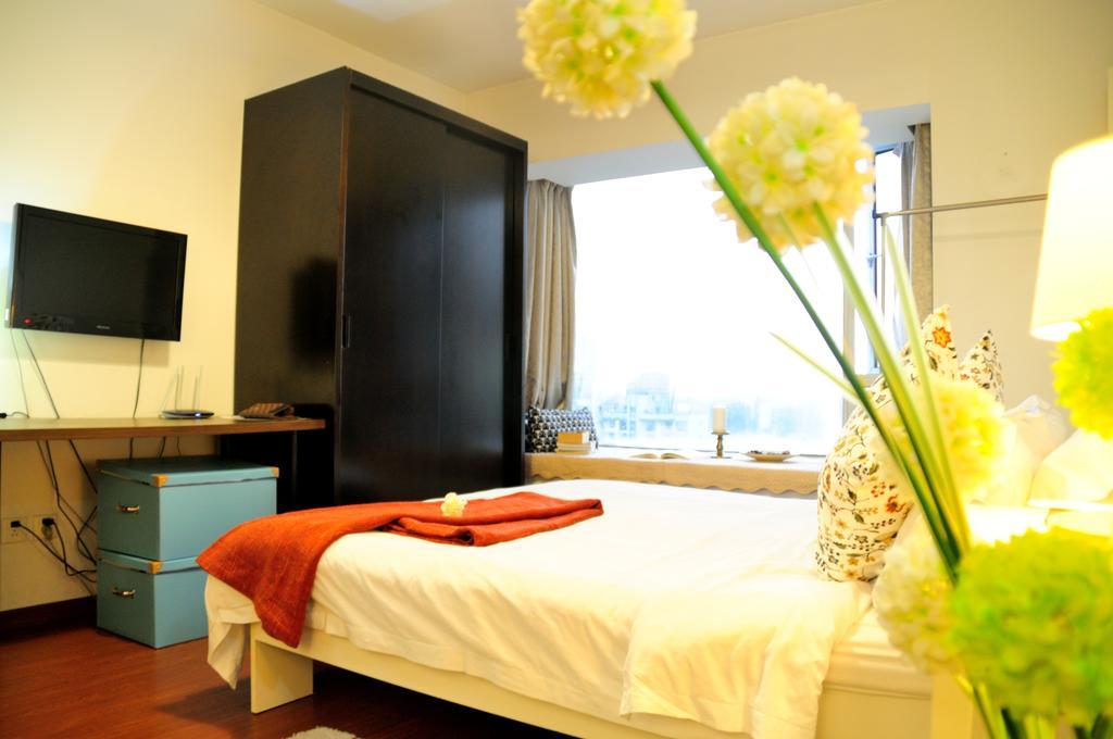 Shanghai Kingland Serviced Apartment Buitenkant foto