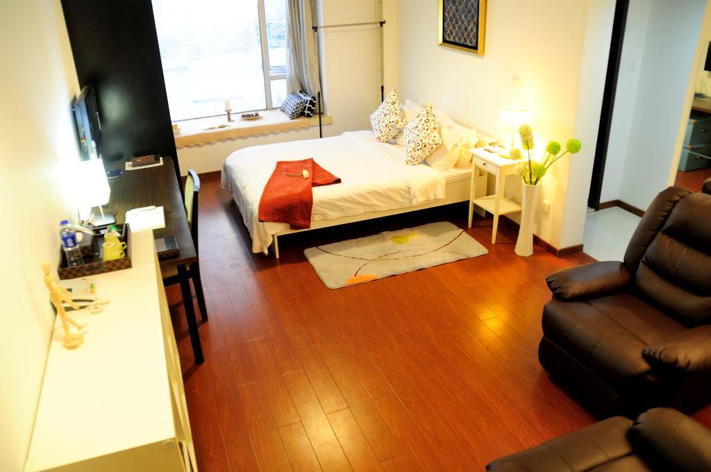 Shanghai Kingland Serviced Apartment Buitenkant foto