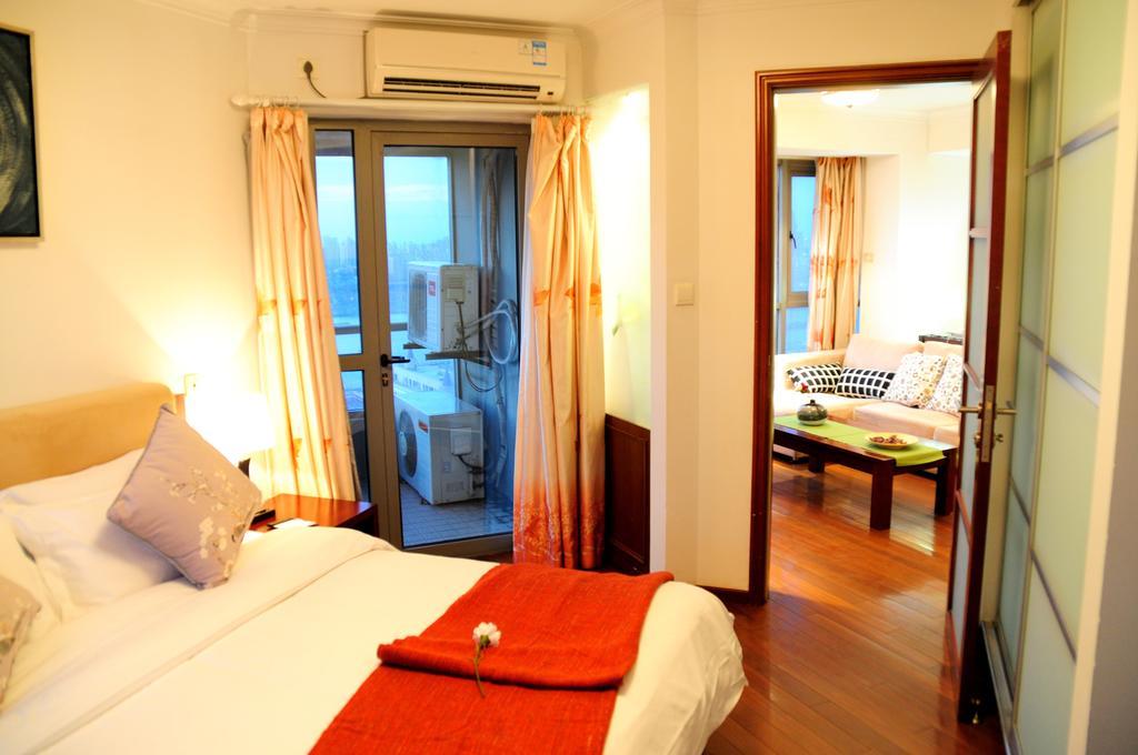 Shanghai Kingland Serviced Apartment Buitenkant foto
