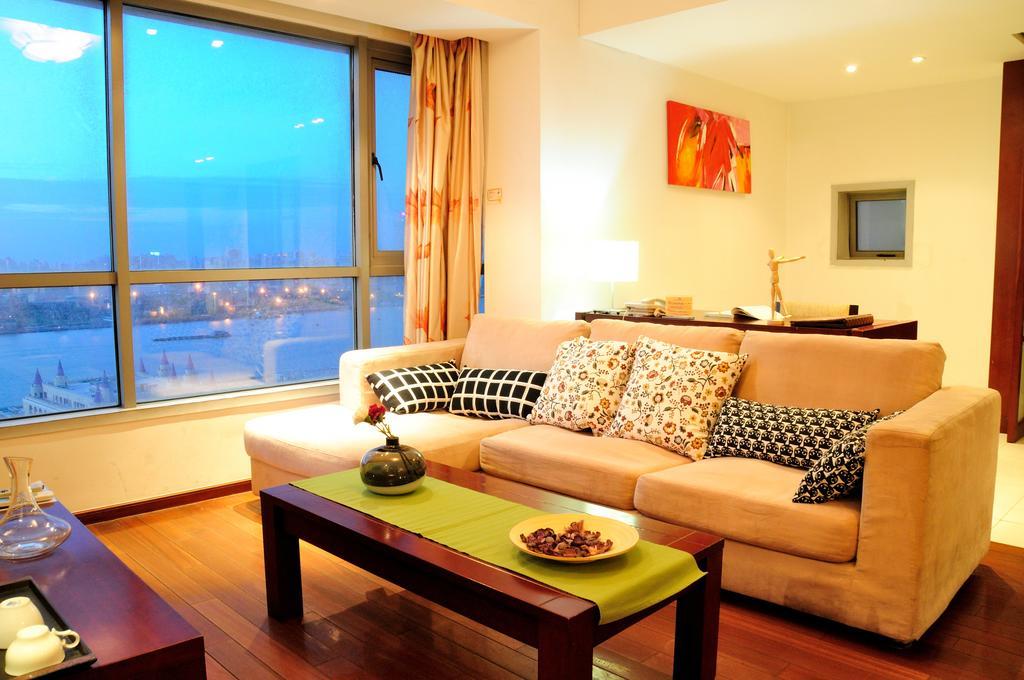 Shanghai Kingland Serviced Apartment Buitenkant foto