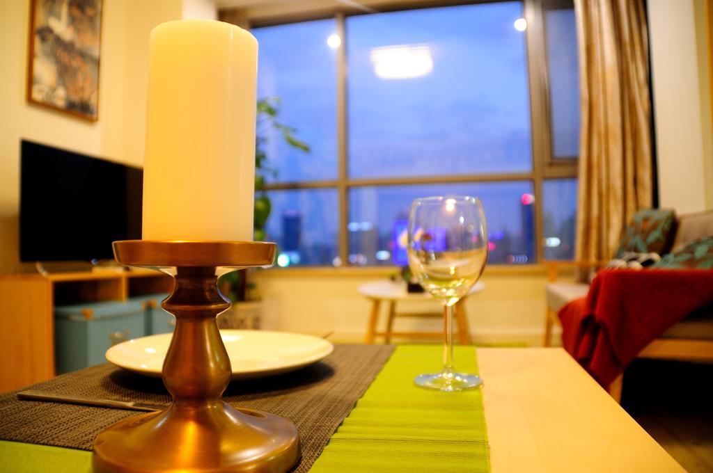 Shanghai Kingland Serviced Apartment Buitenkant foto
