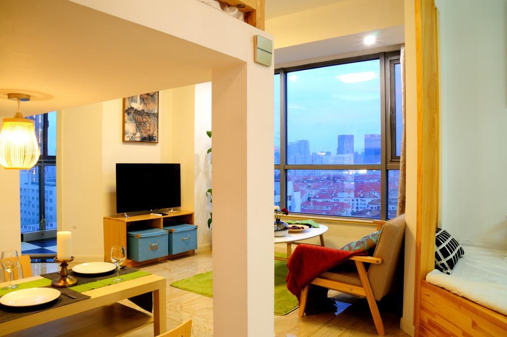 Shanghai Kingland Serviced Apartment Buitenkant foto