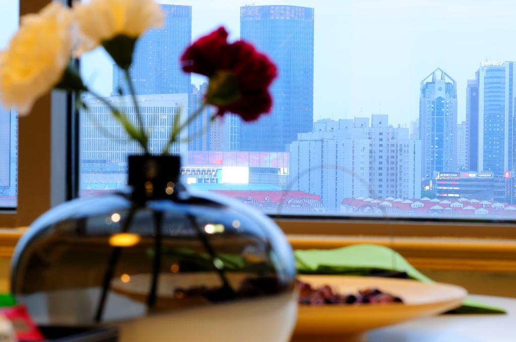 Shanghai Kingland Serviced Apartment Buitenkant foto