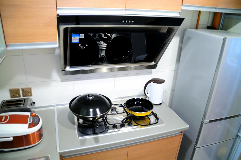 Shanghai Kingland Serviced Apartment Buitenkant foto
