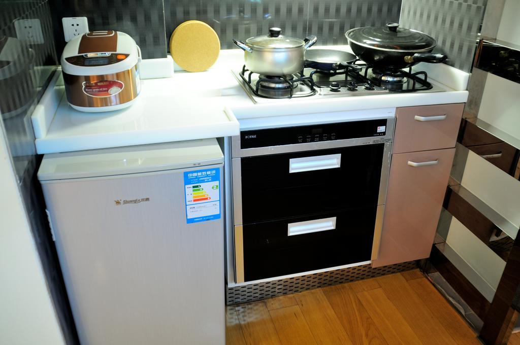 Shanghai Kingland Serviced Apartment Buitenkant foto