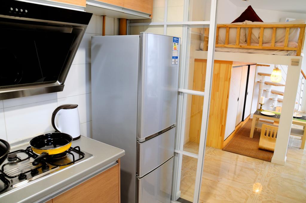 Shanghai Kingland Serviced Apartment Buitenkant foto