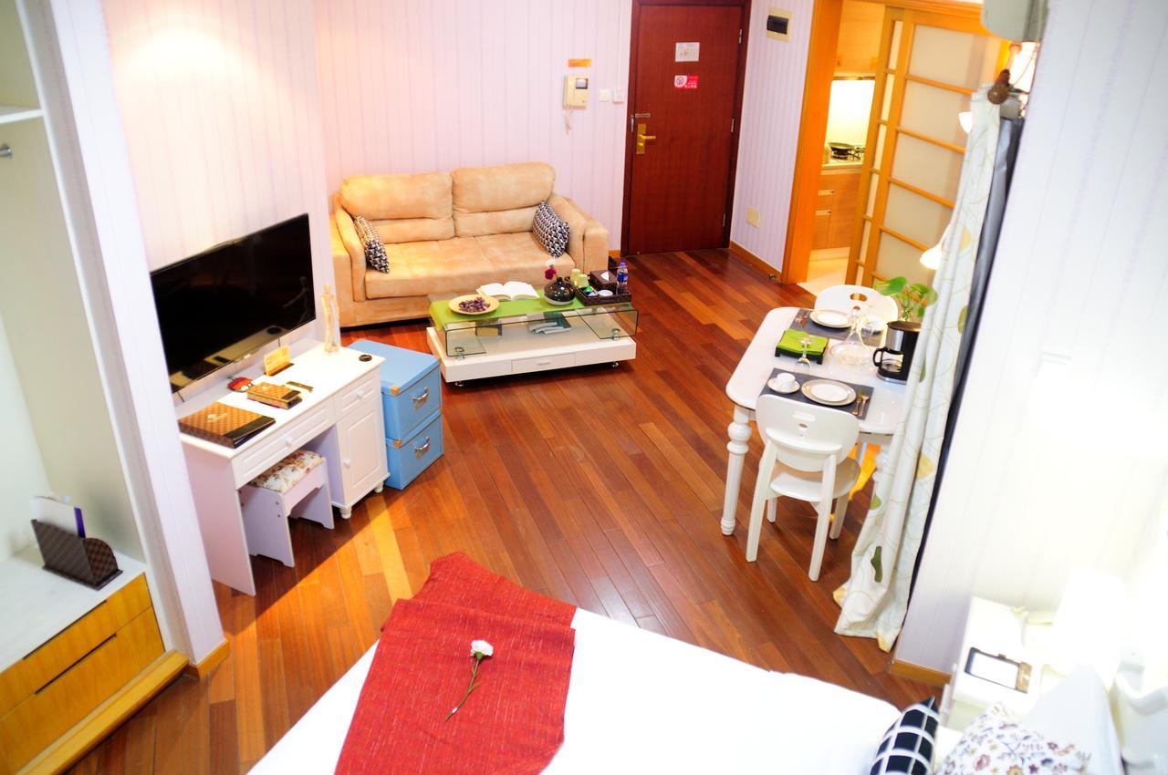 Shanghai Kingland Serviced Apartment Buitenkant foto