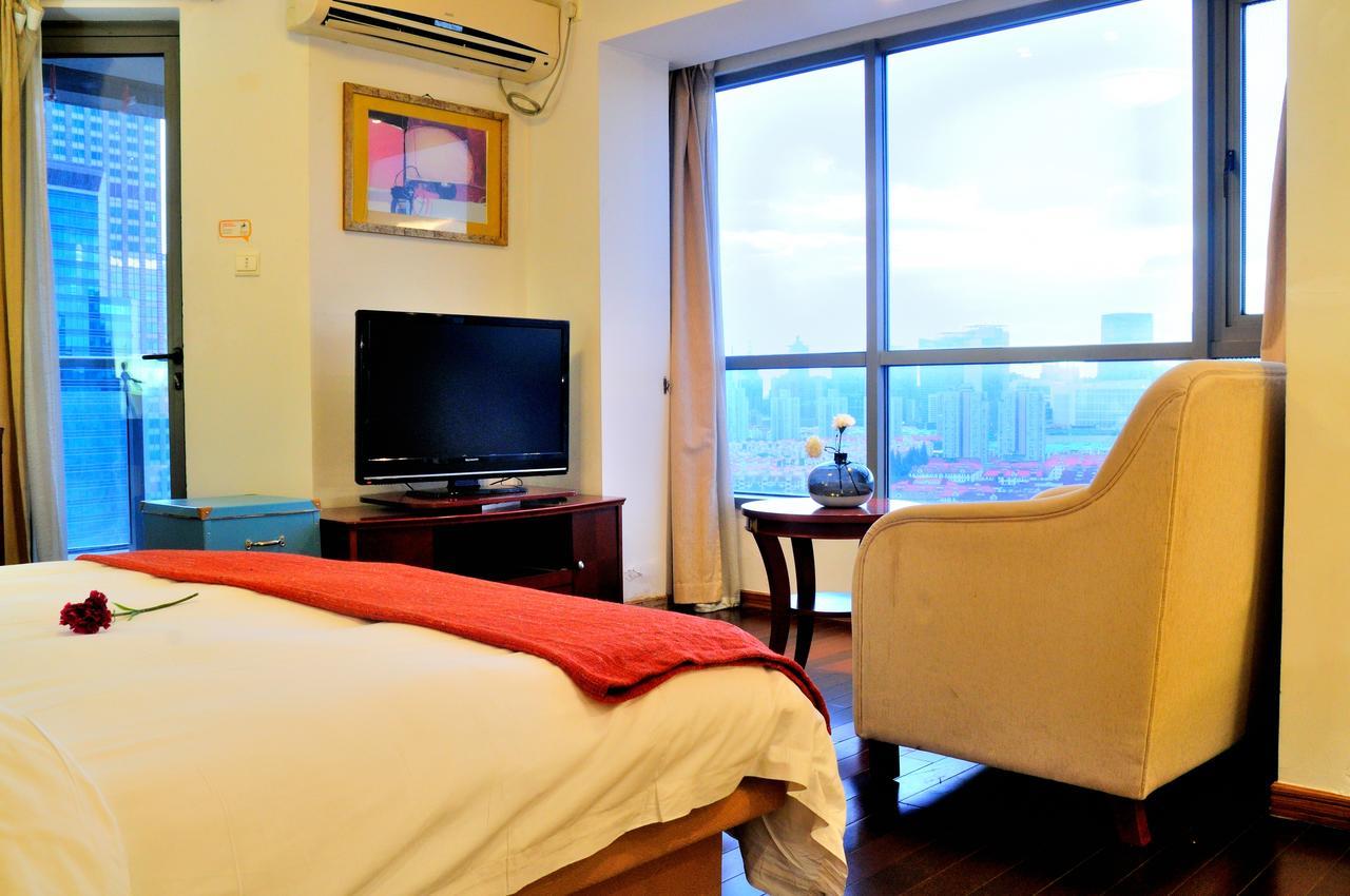 Shanghai Kingland Serviced Apartment Buitenkant foto