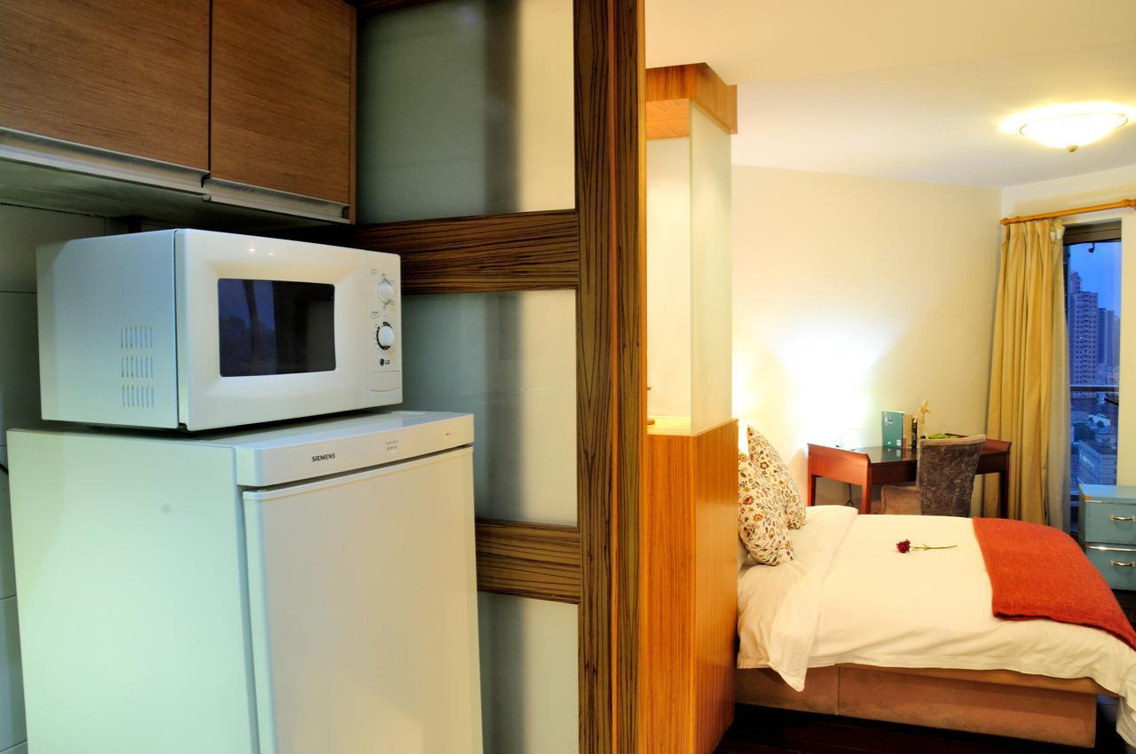 Shanghai Kingland Serviced Apartment Buitenkant foto