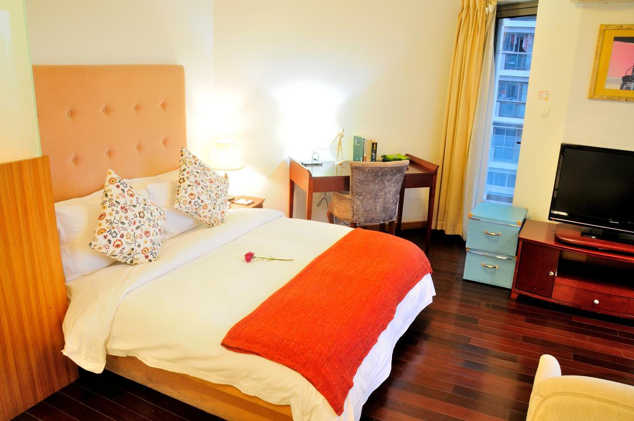 Shanghai Kingland Serviced Apartment Buitenkant foto